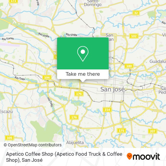 Mapa de Apetico Coffee Shop (Apetico Food Truck & Coffee Shop)