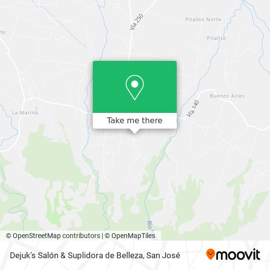 Dejuk's Salón & Suplidora de Belleza map