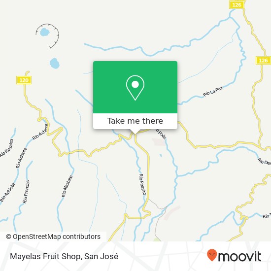 Mayelas Fruit Shop map