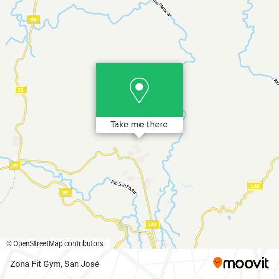 Zona Fit Gym map