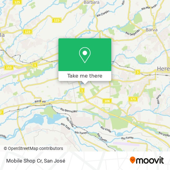 Mobile Shop Cr map