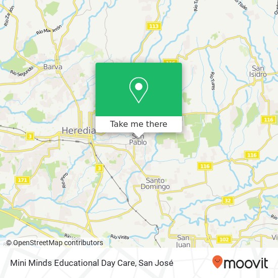 Mini Minds Educational Day Care map