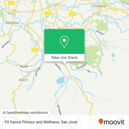 Fit Dance Fitness and Wellness map