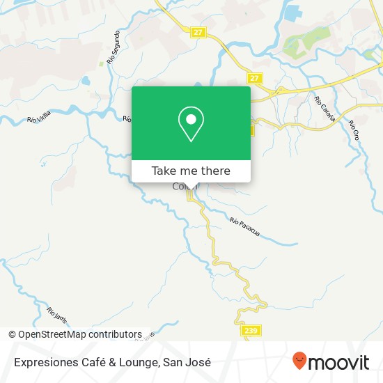 Expresiones Café & Lounge map