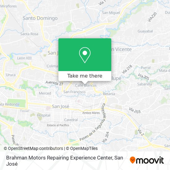 Brahman Motors Repairing Experience Center map