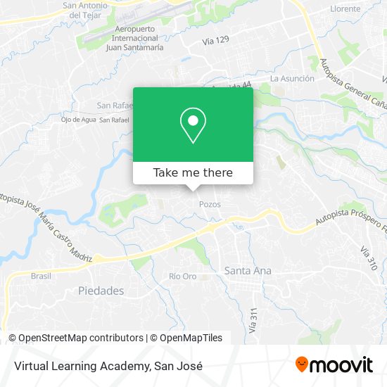 Virtual Learning Academy map