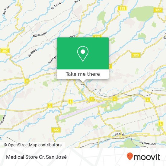 Medical Store Cr map