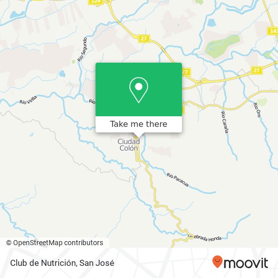 Club de Nutrición map