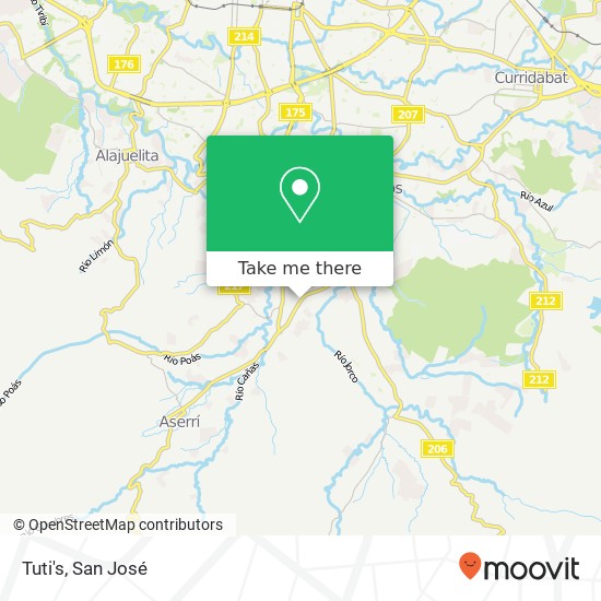 Tuti's map