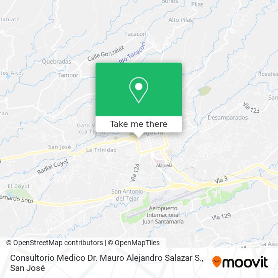 Consultorio Medico Dr. Mauro Alejandro Salazar S. map