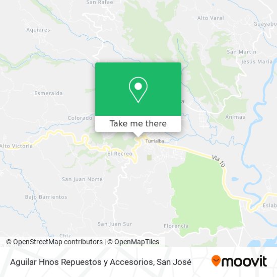 Aguilar Hnos Repuestos y Accesorios map