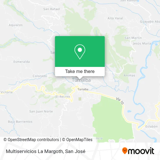 Multiservicios La Margoth map