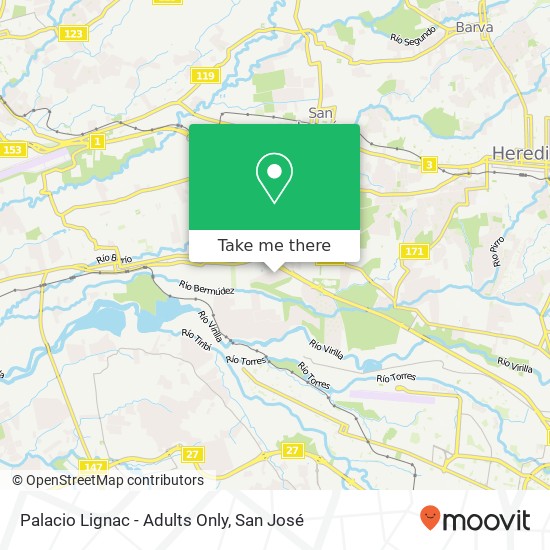 Palacio Lignac - Adults Only map