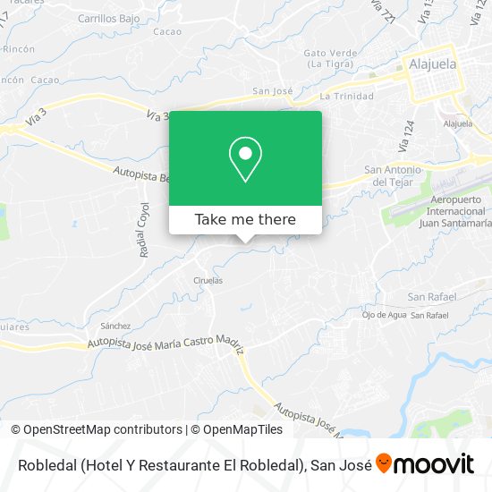 Robledal (Hotel Y Restaurante El Robledal) map