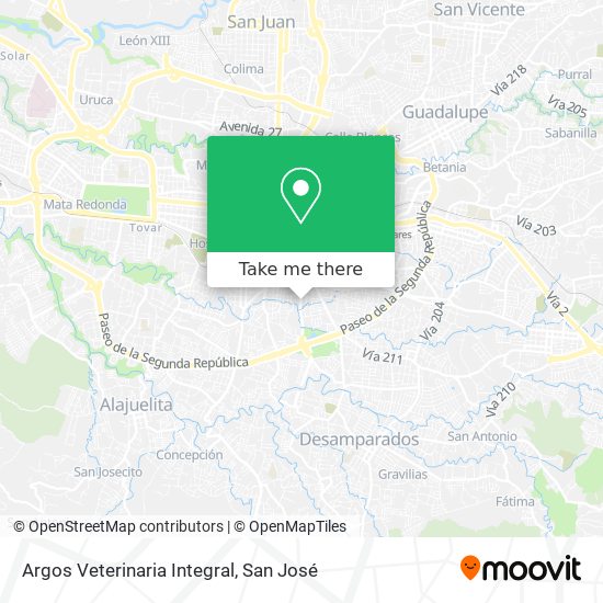 Argos Veterinaria Integral map