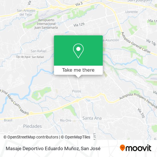 Masaje Deportivo Eduardo Muñoz map