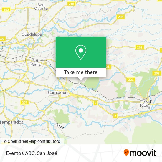 Eventos ABC map