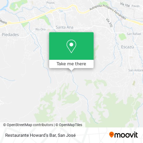 Restaurante Howard's Bar map