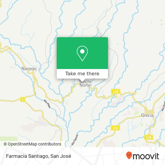 Farmacia Santiago map