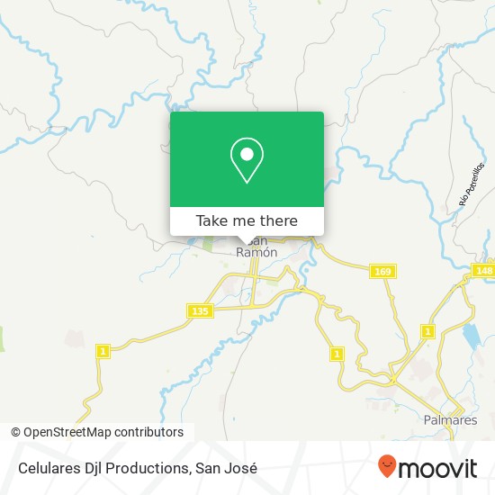 Celulares Djl Productions map