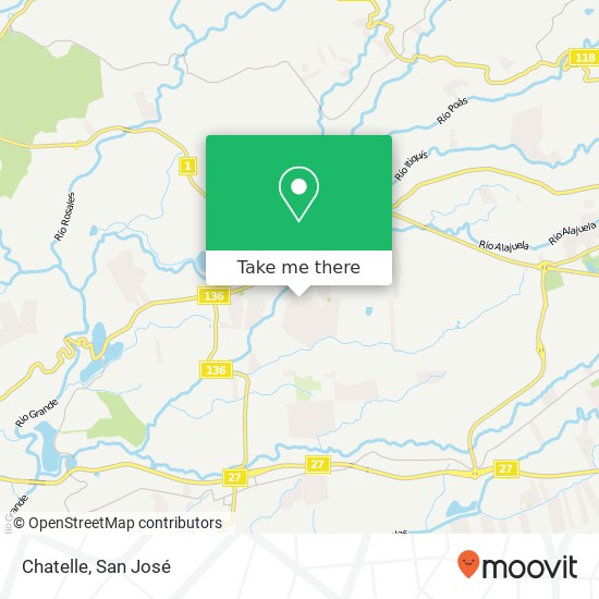 Chatelle map