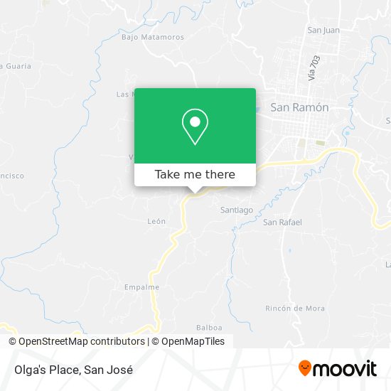 Olga's Place map