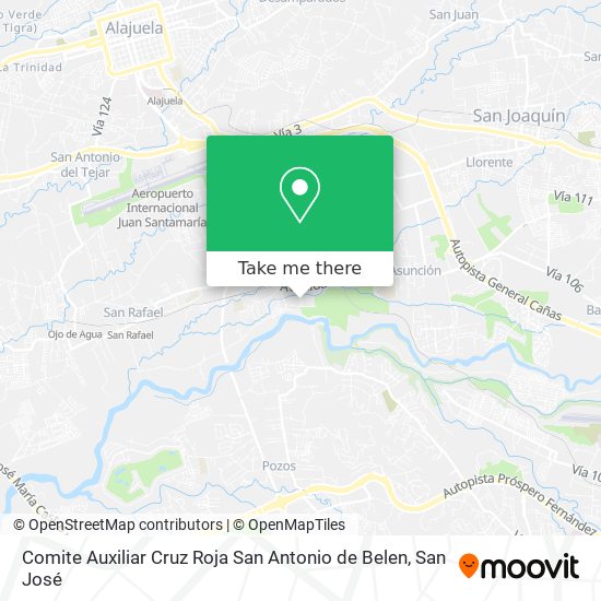 Comite Auxiliar Cruz Roja San Antonio de Belen map