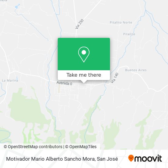 Motivador Mario Alberto Sancho Mora map