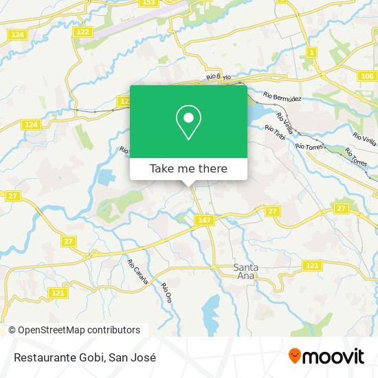 Restaurante Gobi map