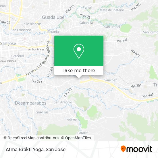 Atma Brakti Yoga map