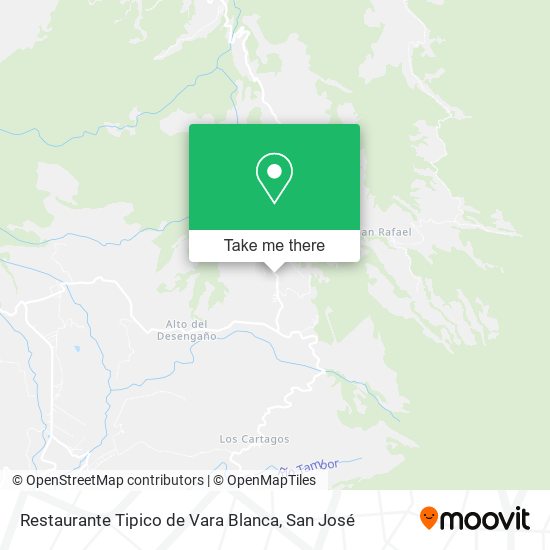 Restaurante Tipico de Vara Blanca map