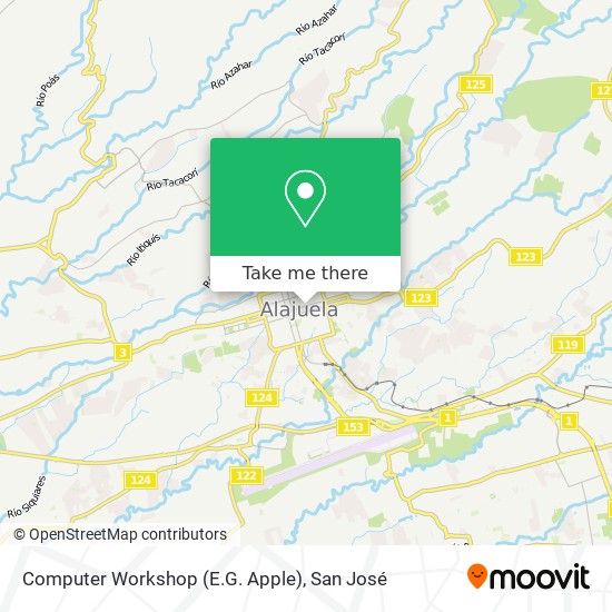 Computer Workshop (E.G. Apple) map