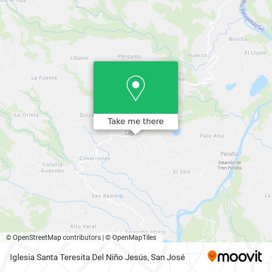 Iglesia Santa Teresita Del Niño Jesús map