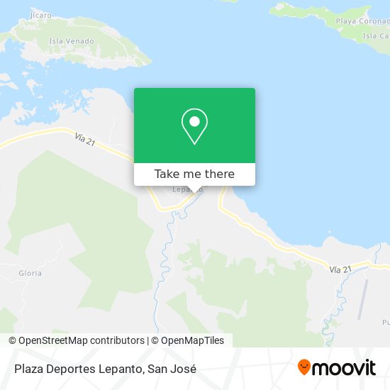 Plaza Deportes Lepanto map
