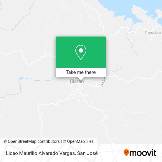 Liceo Maurilio Alvarado Vargas map