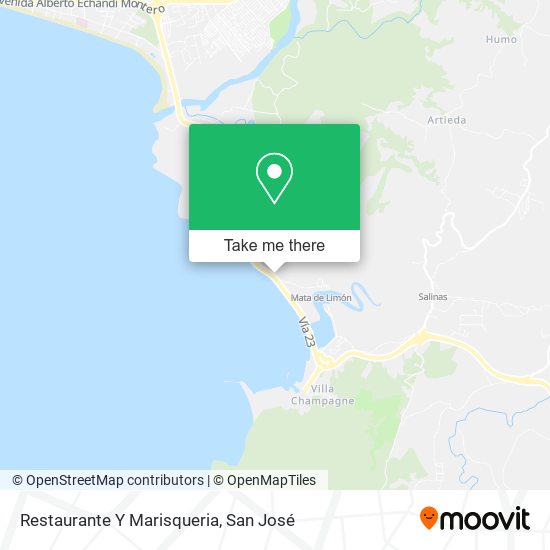 Restaurante Y Marisqueria map