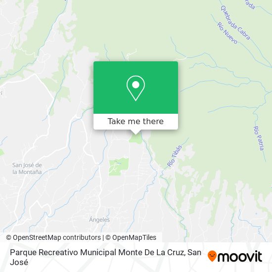 Parque Recreativo Municipal Monte De La Cruz map