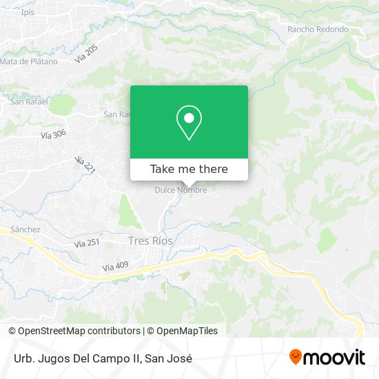 Mapa de Urb. Jugos Del Campo II