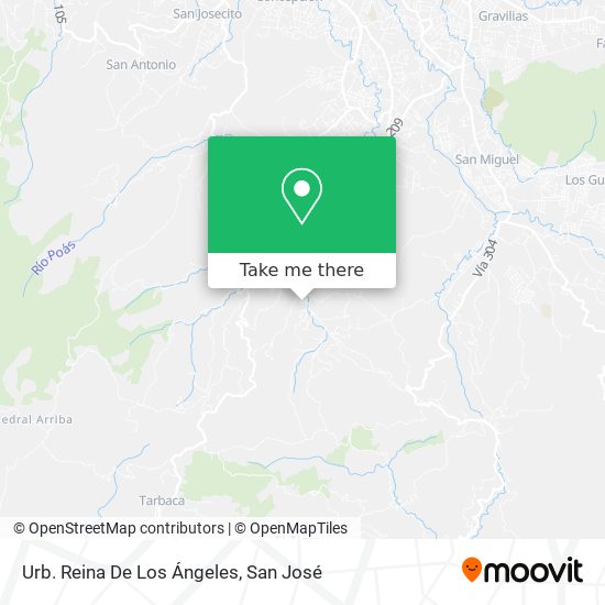 Urb. Reina De Los Ángeles map