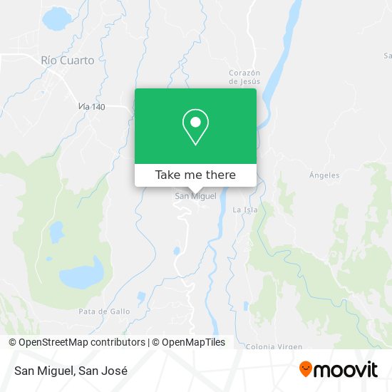 Mapa de San Miguel