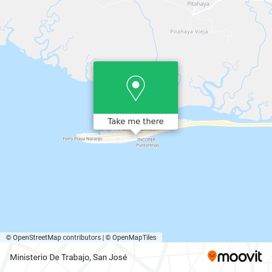 Ministerio De Trabajo map