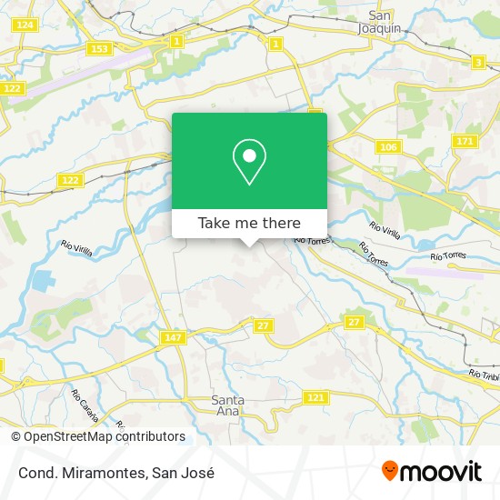 Cond. Miramontes map