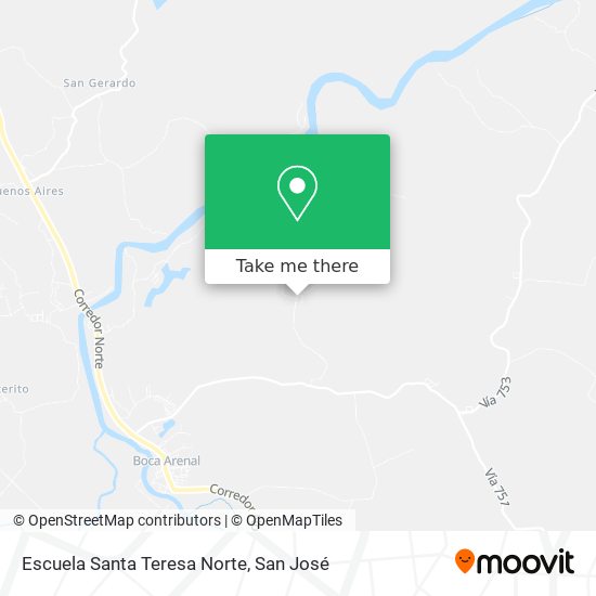 Escuela Santa Teresa Norte map