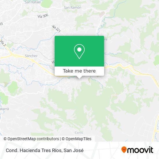 Cond. Hacienda Tres Ríos map