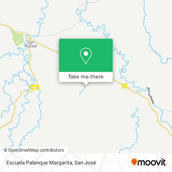 Escuela Palenque Margarita map