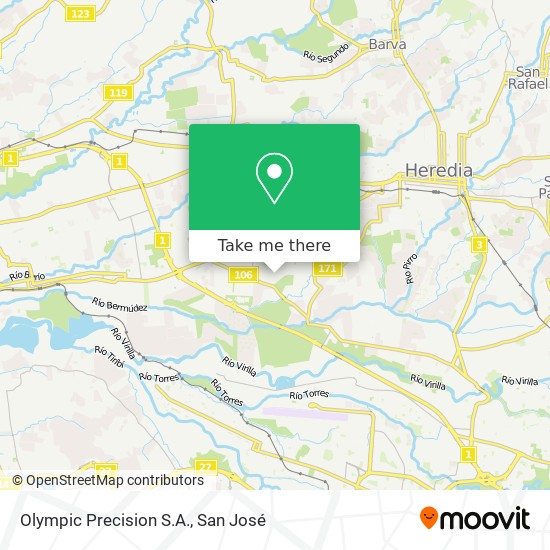 Olympic Precision S.A. map