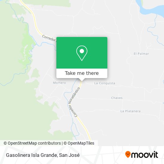 Gasolinera Isla Grande map