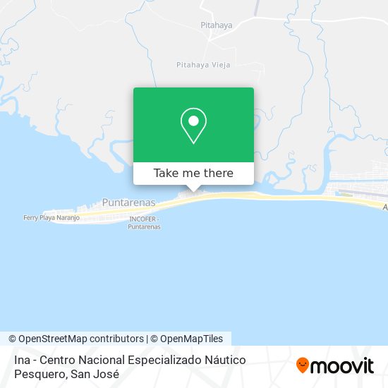 Mapa de Ina - Centro Nacional Especializado Náutico Pesquero