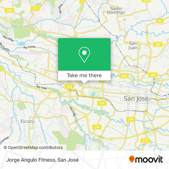 Jorge Angulo Fitness map