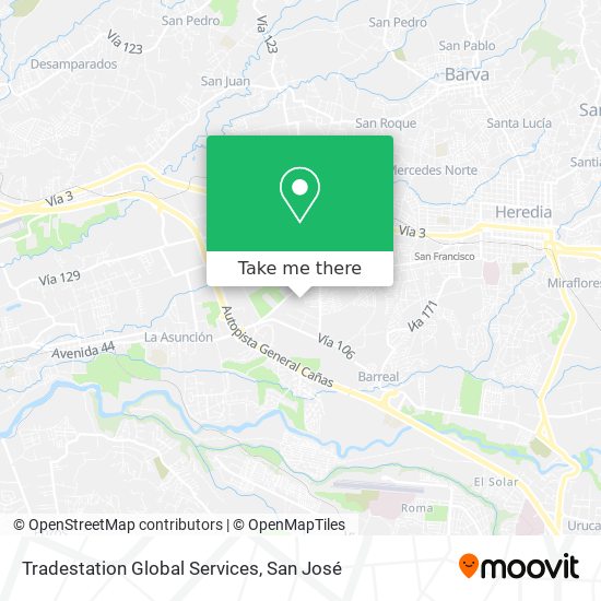 Tradestation Global Services map
